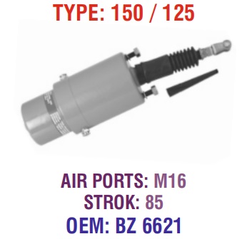 26/281 MAN BRAKE CHAMBER